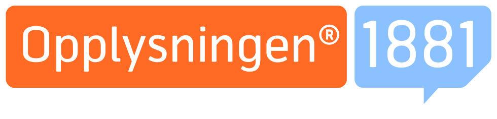 Logo av Opplysningen 1881