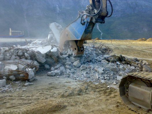 Betongknusing