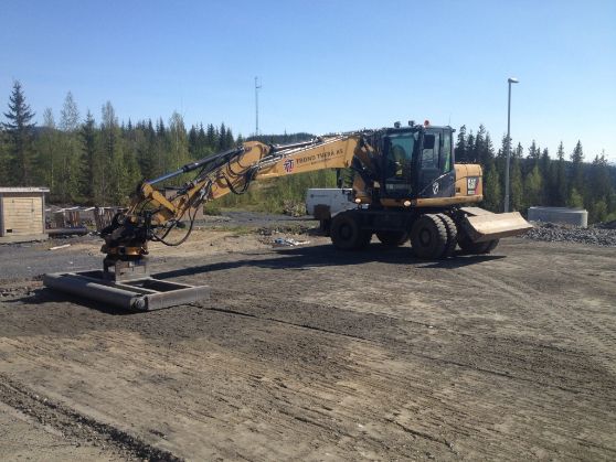 Hjulgravemaskin Cat 313MD 16 tonn