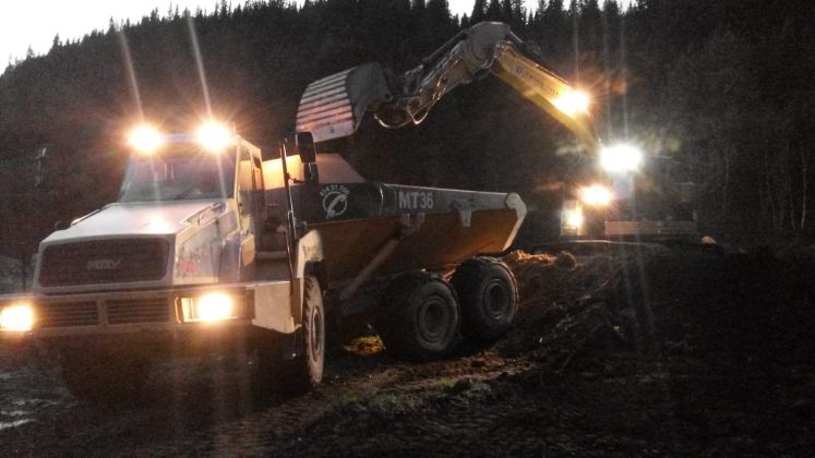Moxy MT 36. 27 tonn med lasteevne på 32 tonn